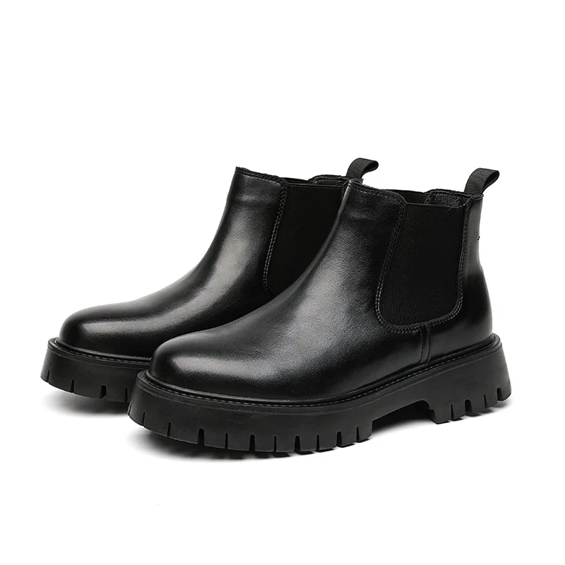 Colourp Colourp Martens Men's Spring And Fall 2023 New High-End One Foot Pedal Set Foot Chimney Martens 3553-T