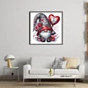 Valentine'S Day Goblin - 11CT Stamped Cross Stitch 40*40cm