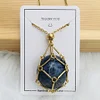 🔥 Crystal Stone Holder Necklace - Free (Crystal) Gift Included🎁