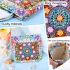 Diamond Painting PU Mandala Wallet Gifts for Women