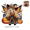 Acrylic Special Shaped Double Sided Effect Halloween Table Top Diamond Painting Ornament Kits