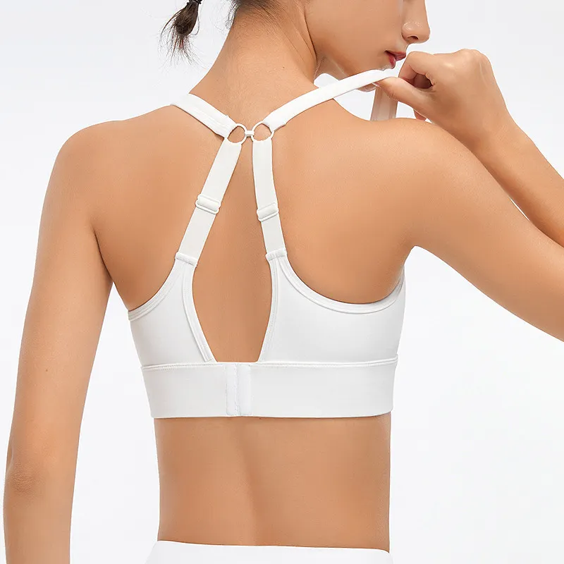 Pure Color Sports Bra Tank Tops