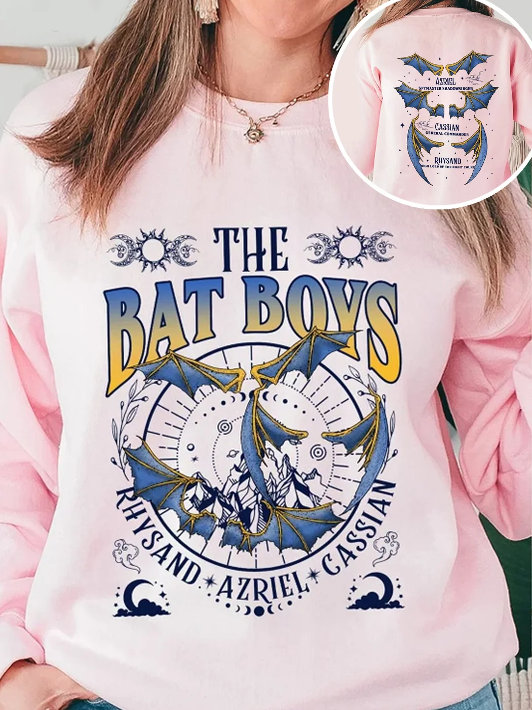 The Bat Boys Acotar Sweatshirt / DarkAcademias /Darkacademias