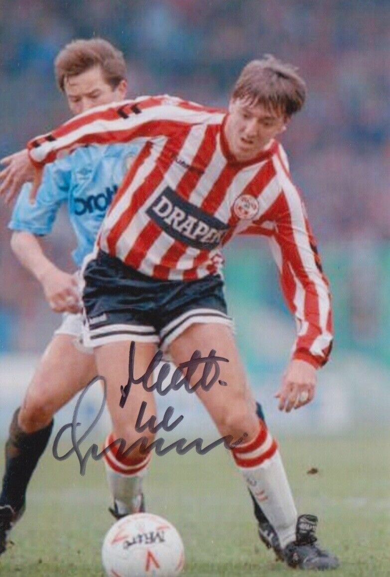 MATT LE TISSIER HAND SIGNED 6X4 Photo Poster painting SOUTHAMPTON FOOTBALL AUTOGRAPH 1