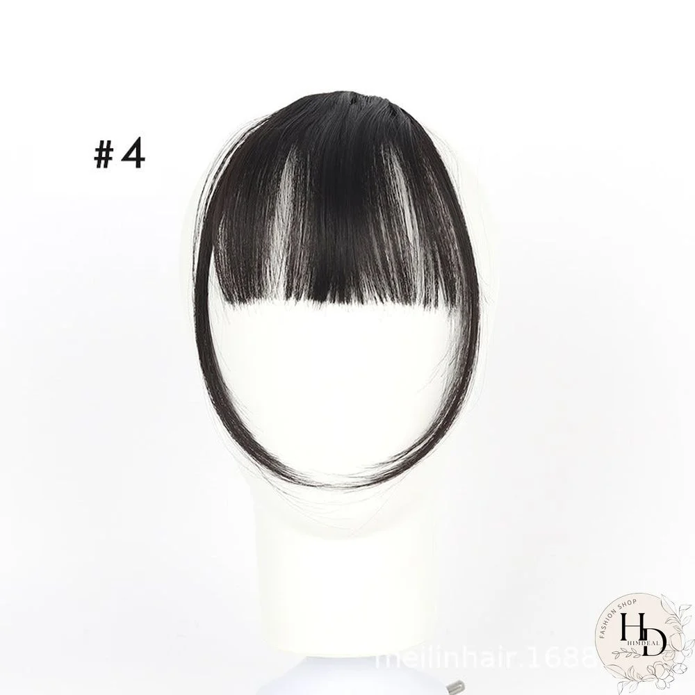 Air Bangs Wig Piece Thin Translucent