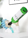 Creative Rick and Morty Wine Rack Living Room Ornaments Wine Holder Gift