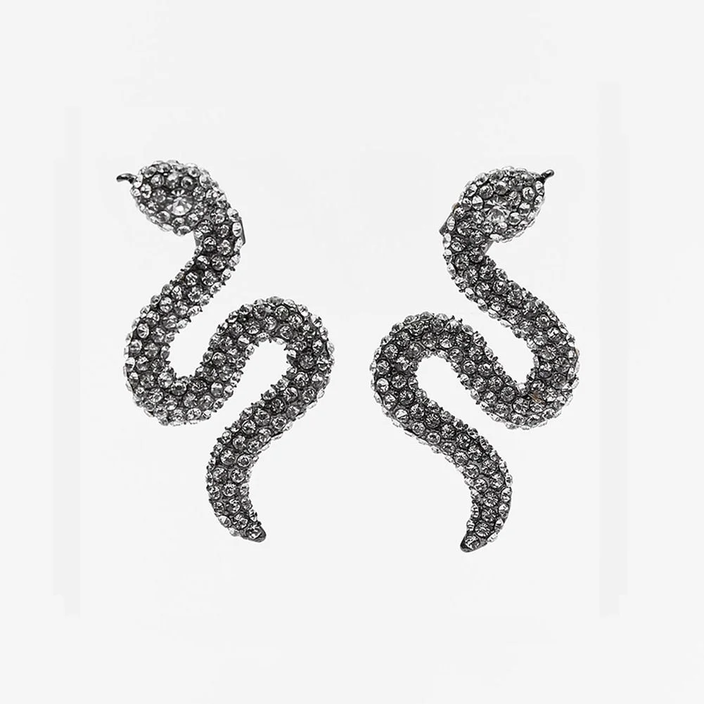 Dvacaman Bohemian Cute Fashion Animal Parrot Bird Drop Earrings Women Shiny Rhinestone Fringed Statement Tassel Earrings Jewelry