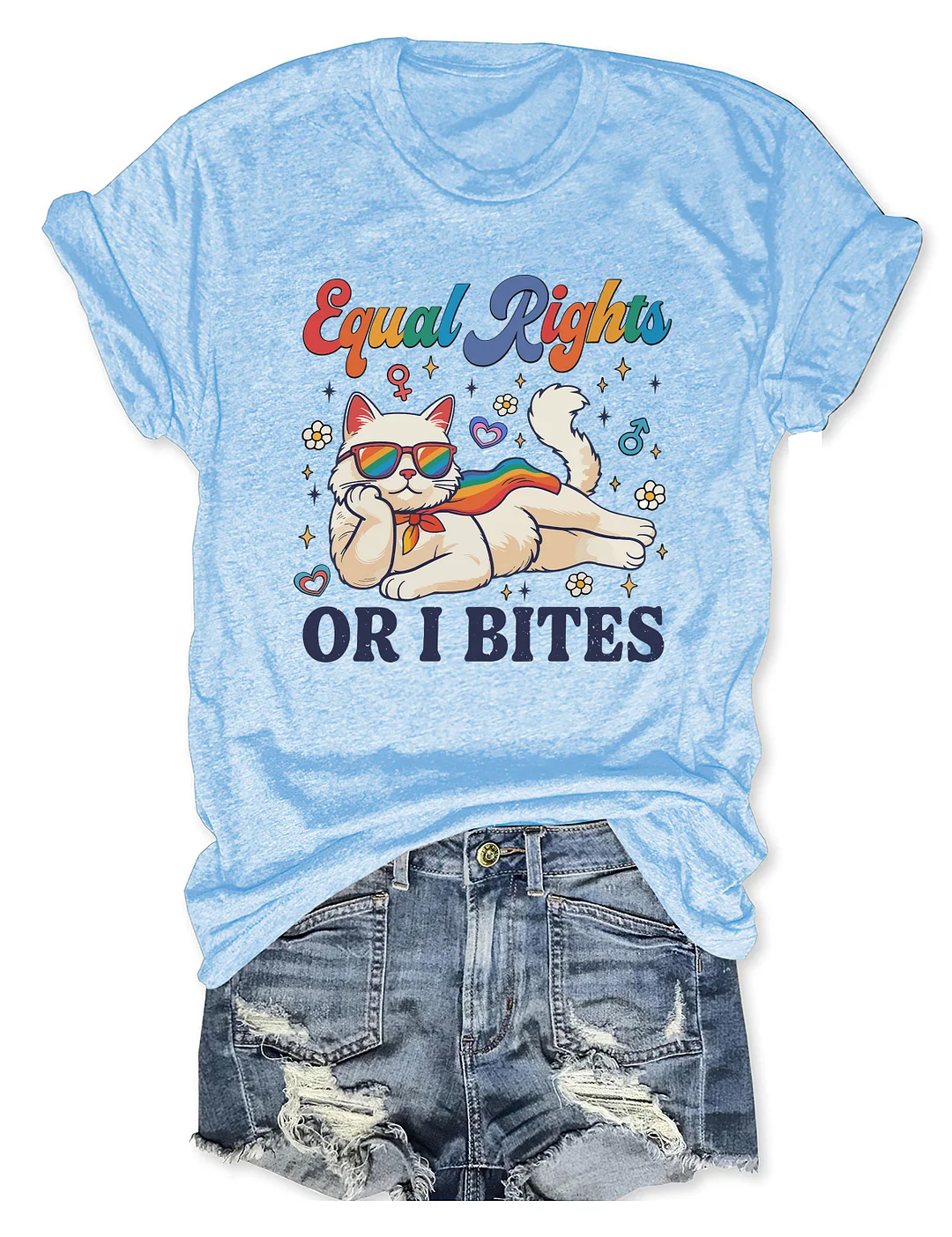 Equal Rights Or I Bites T-shirt