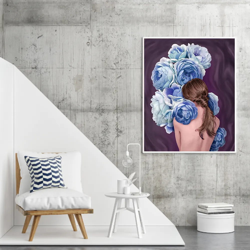 DIY Paint By Number 40*50cm - Flower Personification