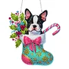 (Multistyle) Acrylique Bas De No&euml;l Chien-Bricolage Pendentif