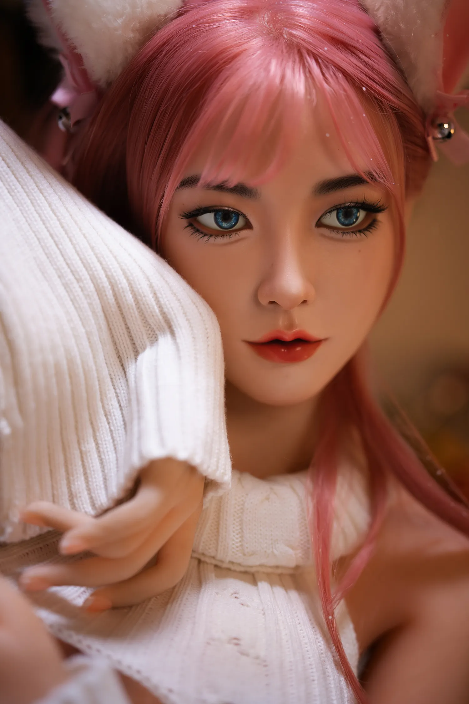 Susan - 1,60 m | 5,25 ft - Silikonkopf | TPE-K&ouml;rper mit gro&szlig;en Br&uuml;sten - Asiatische Sexpuppe