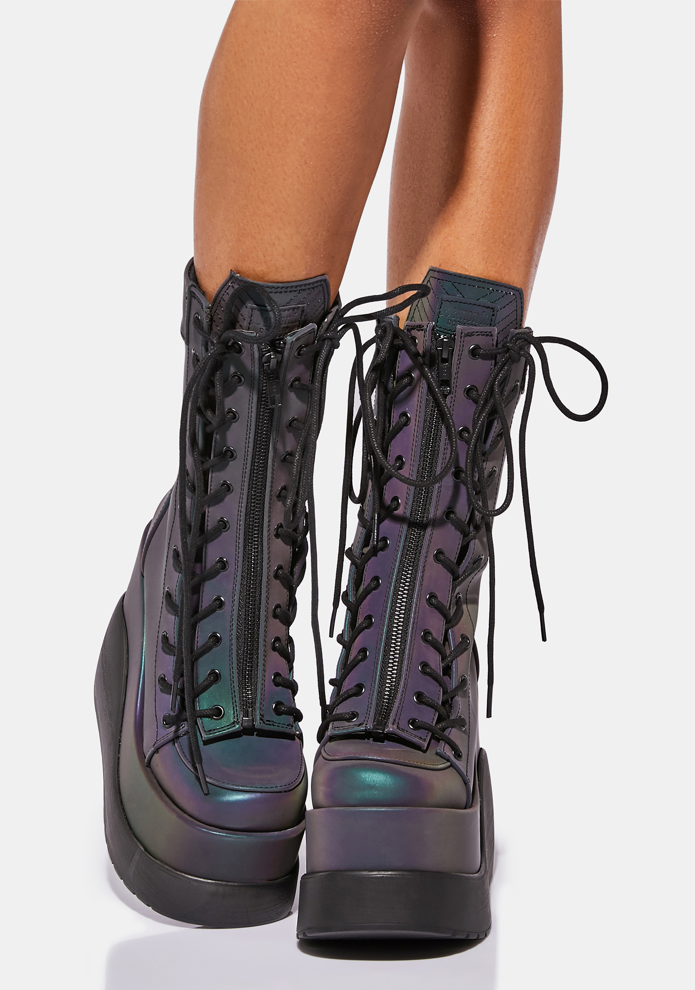 waterproof platform boots