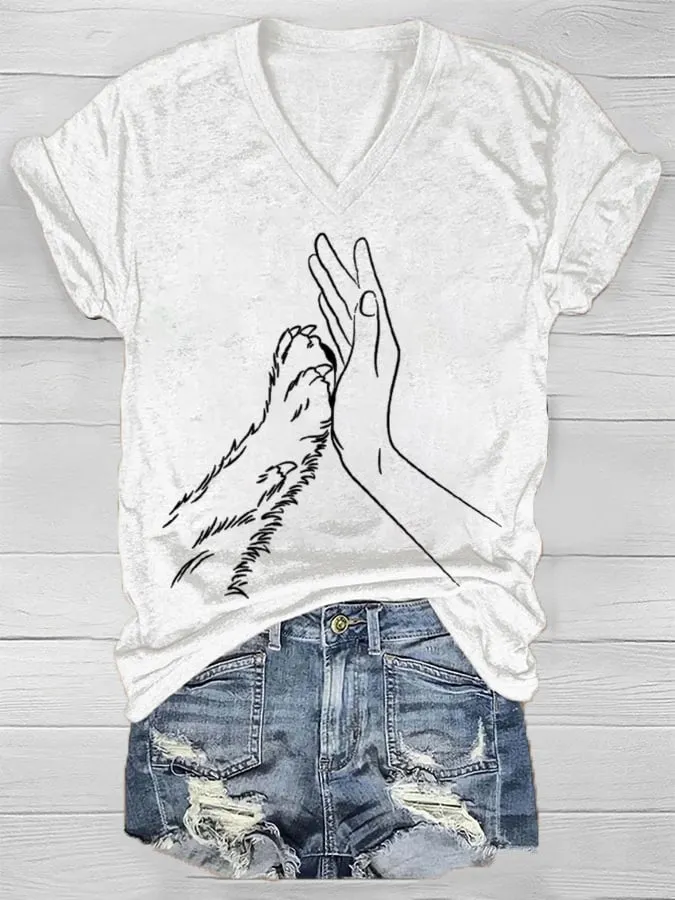 Cat Casual T-shirt