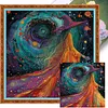 Witch-14CT Stamped Cross Stitch 50*50cm tapestrymarket