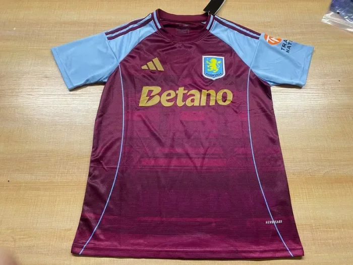 Fan Version 2025-2026 Aston Villa Home Football Shirt