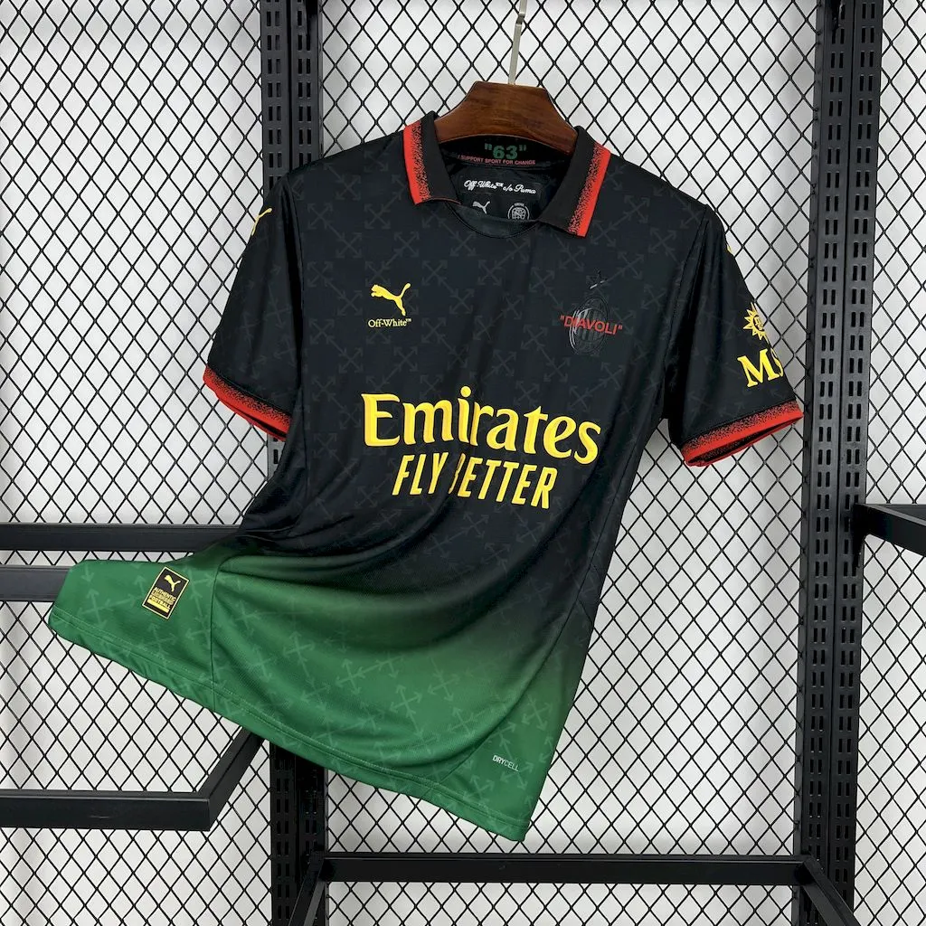 2024-2025 AC Milan Four Football Shirt 1:1 Thai Quality- Maxi Kit