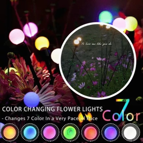 IP65 Waterproof Solar Powered Firefly Light - tree - Codlins