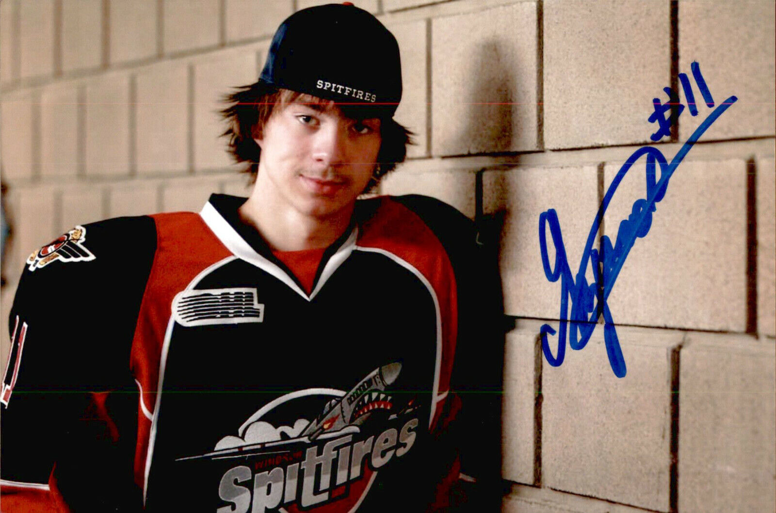 Nikita Yazkov SIGNED 4x6 Photo Poster painting WINDSOR SPITFIRES