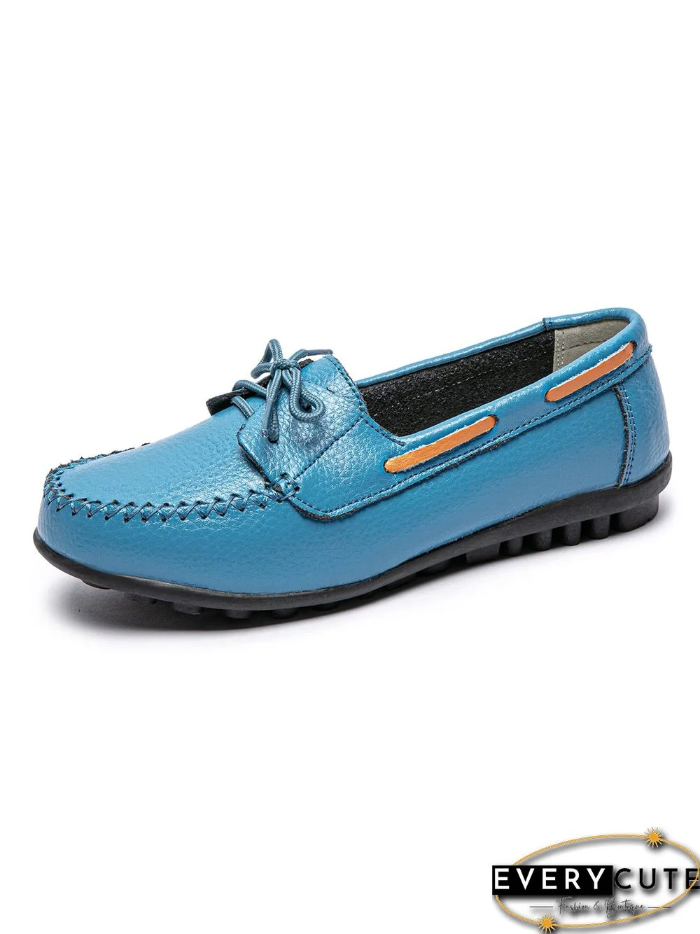 Retro Casual Simple Lace-up Flat Shoes