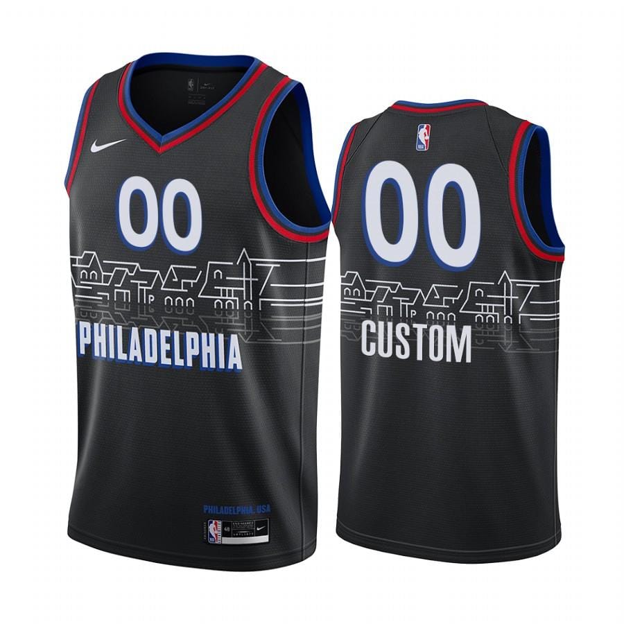 Custom Philadelphia 76ers City Edition Jersey mysite