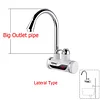 TINTON LIFE Instant Tankless Electric Hot Water Heater Faucet Kitchen Instant Heating Tap Water Heater with LED EU Plug