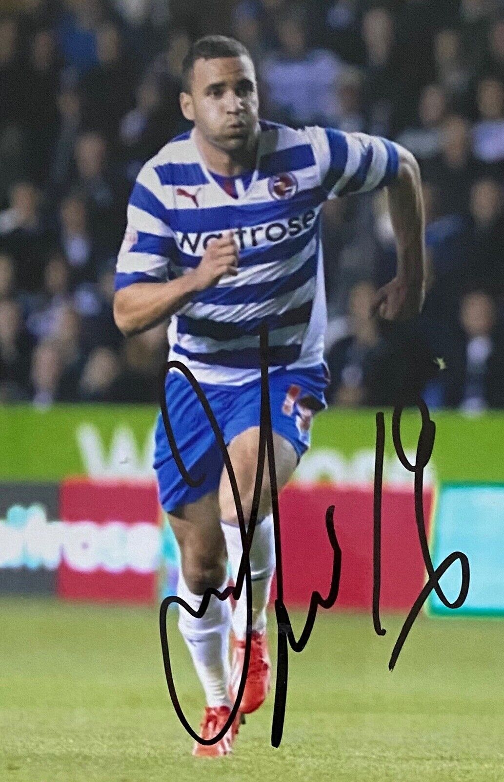Hal Robson Kanu Genuine Hand Signed 6X4 Photo Poster painting - Reading