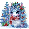 Christmas Unicorn - Crystal Rhinestone Diamond Painting