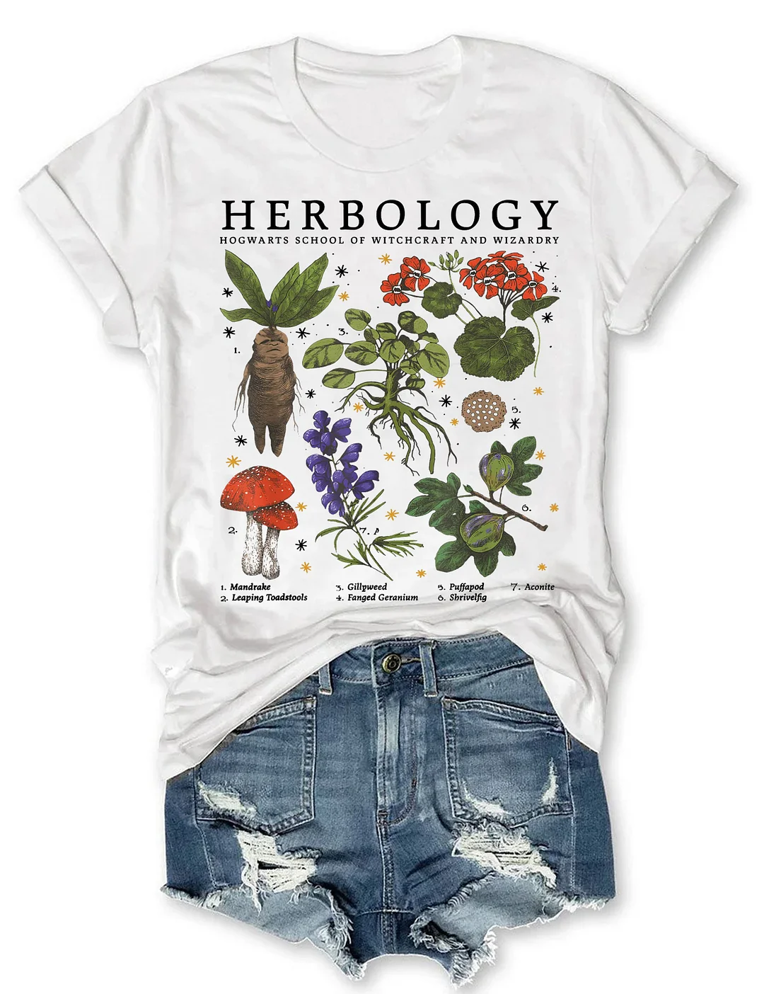 Herbology Plant T-shirt