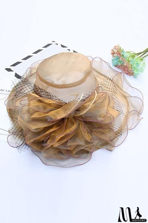 MidiSono - Organza Layer Sun Hat