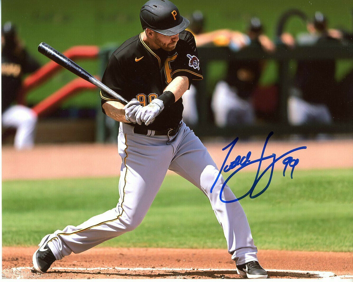 Todd Frazier Autographed 8x10 Pittsburgh Pirates#2