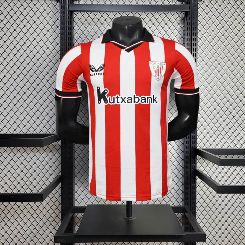 2025-2026 Player Version Athletic Club Home Football Shirt 1:1 Thai Quality- Maxi Kit