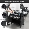 Tattoo Cart with Drawers Multi-Function Trolley Barber Shop Mobile Tool Cabinet