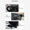 Outdoor Hiking Chest Bag Waterproof Multi-Functional Sports Backpack Large Capacity Waist Pack Hanging Pocket for Camping Cycling Running Hiking