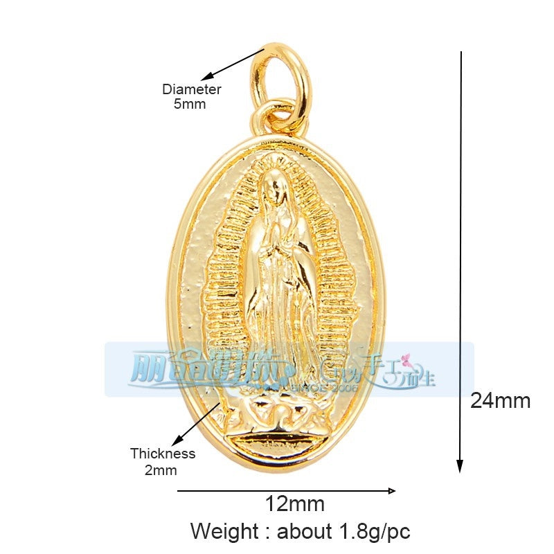 1 Piece 17*24mm 20 * 23mm Copper Human Pendant Jewelry Accessories