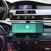 14,9 Zoll f&uuml;r BMW 5 Series E60 E61 E62 2004-2010 Jahr Apple CarPlay Android Auto Display Monitor Upgrade Autoradio Stereo