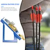 Metal Arrow Tail Feather Sticking Device Adjustable Archery Fletching Stick