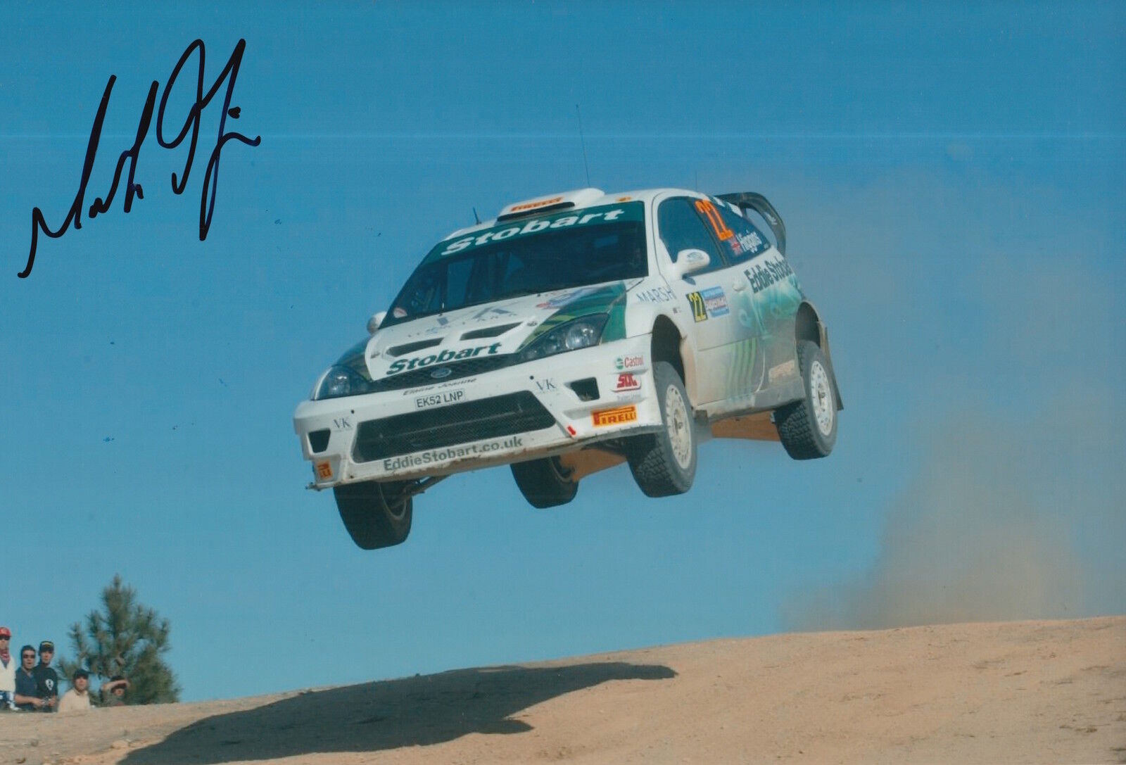 Mark Higgins Hand Signed 12x8 Photo Poster painting Ford Focus Rally.