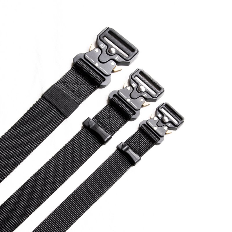 Buckle canvas belt buckle outdoor military training nylon tactical belt
