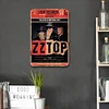 (Multi Style)ZZ Top - Metal Tin Signs(8*12Inch/12*16Inch)