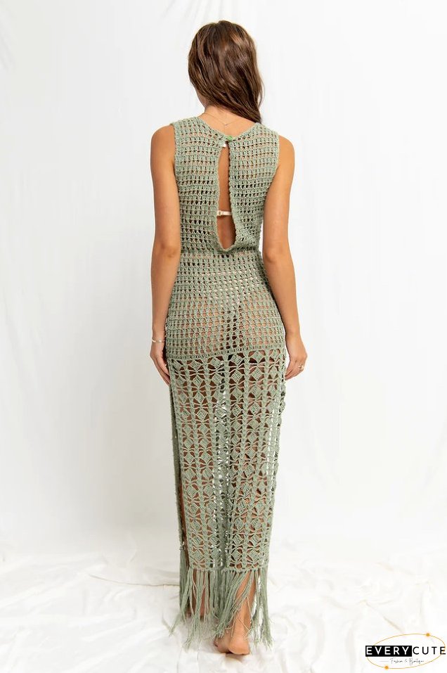 Crochet High Stylish Neck Cover Up