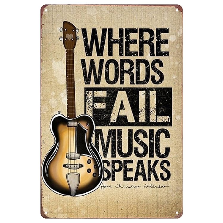 Rock Music - Vintage Tin Signs/Wooden Signs - 20*30cm/30*40cm