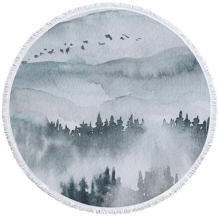 Forest - Circle Tapestry - 1.5M