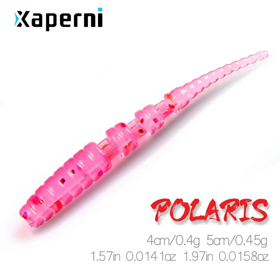 Xaperni Polaris 4cm 5cm Fishing Lures soft lure minnow Artificial Bait Predator Tackle jerkbaits for pike and bass