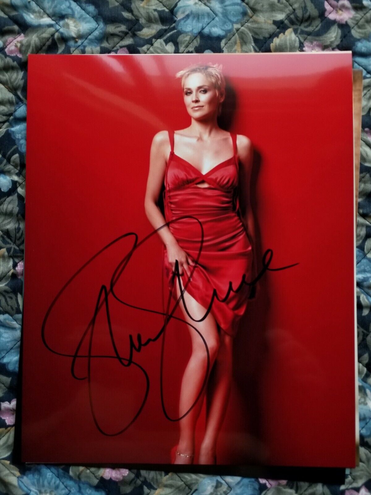 Sharon Stone Authentic Signed 8x10 Photo Poster painting Autographed Picture Hot!