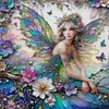 Butterfly Fairy-14CT Stamped Cross Stitch 40*40cm/15.75*15.75in tapestrymarket