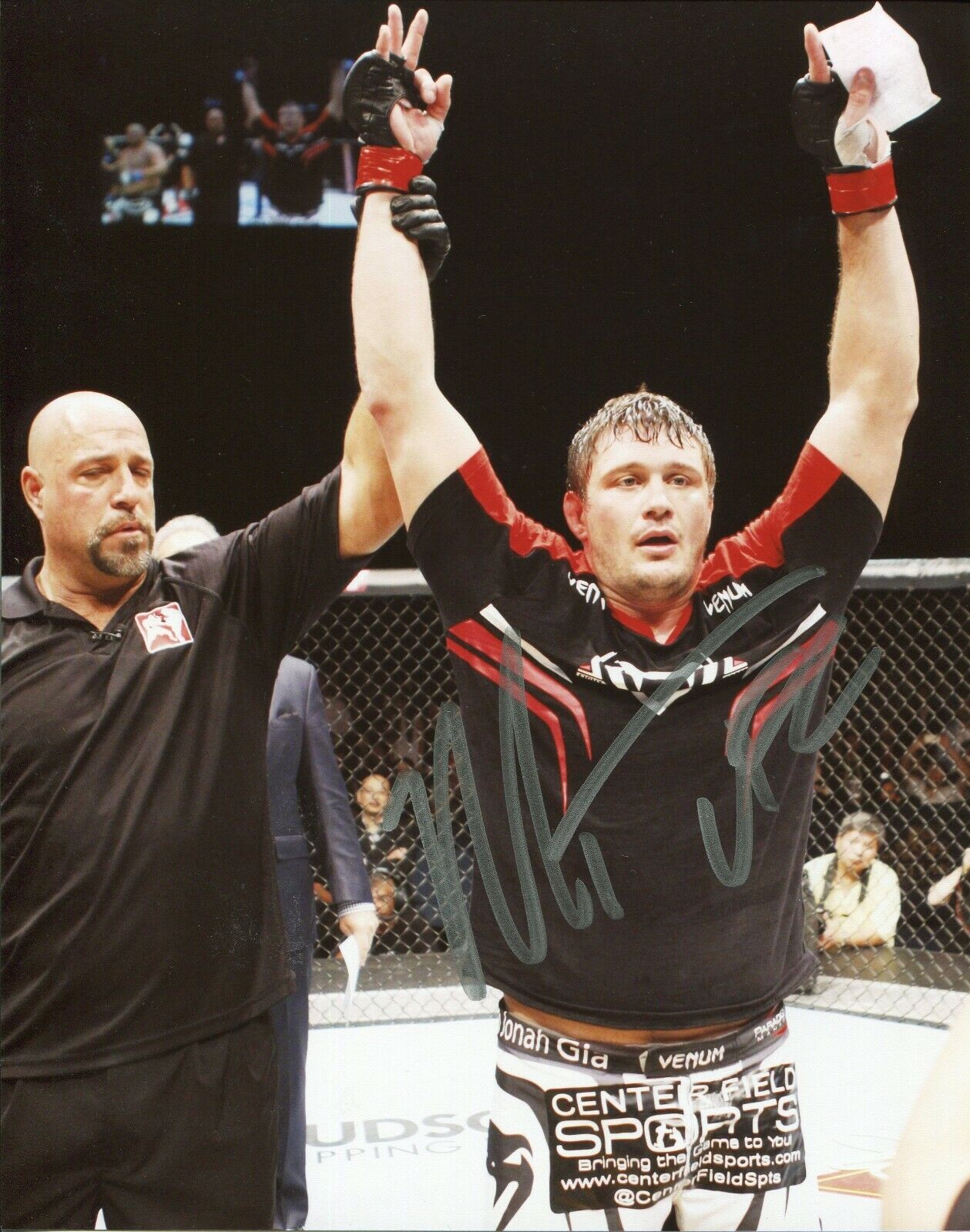 Matt Meathead Mitrione Autographed Signed 8x10 Photo Poster painting UFC Bellator CFS COA