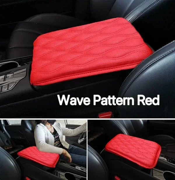 Leather Car Armrest Box Pad（Universal style）