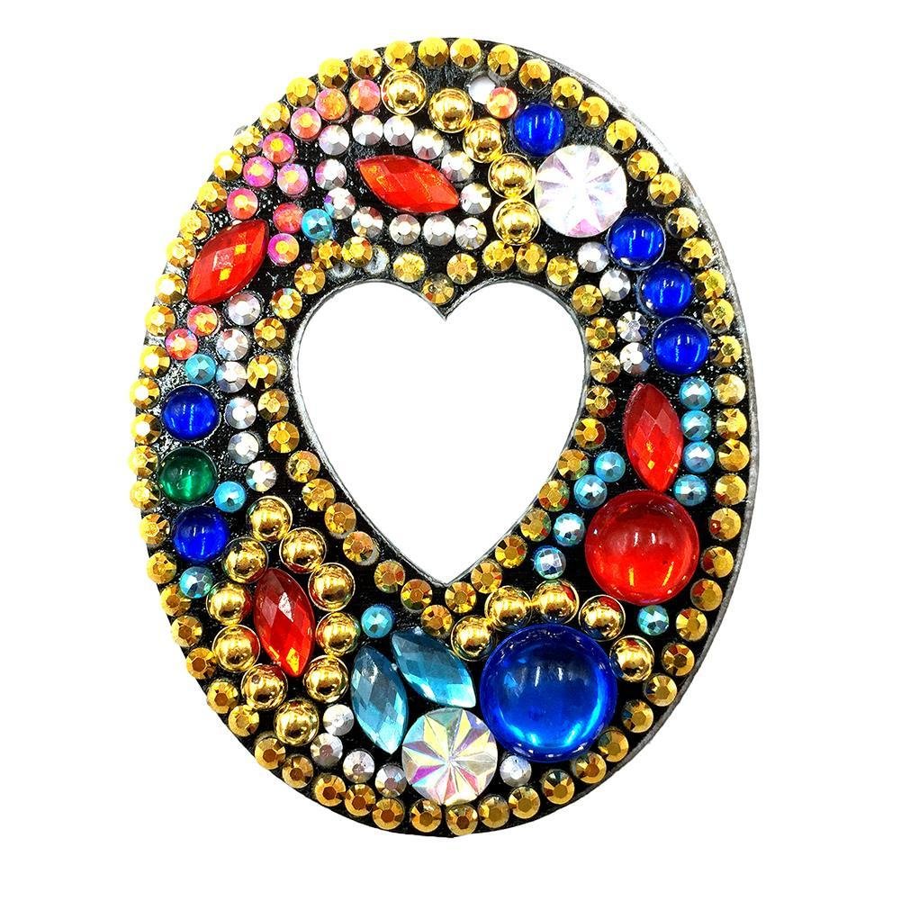 DIY Key Chain Diamond Painting Letters Women Girl Bag Keyring Pendant Gift