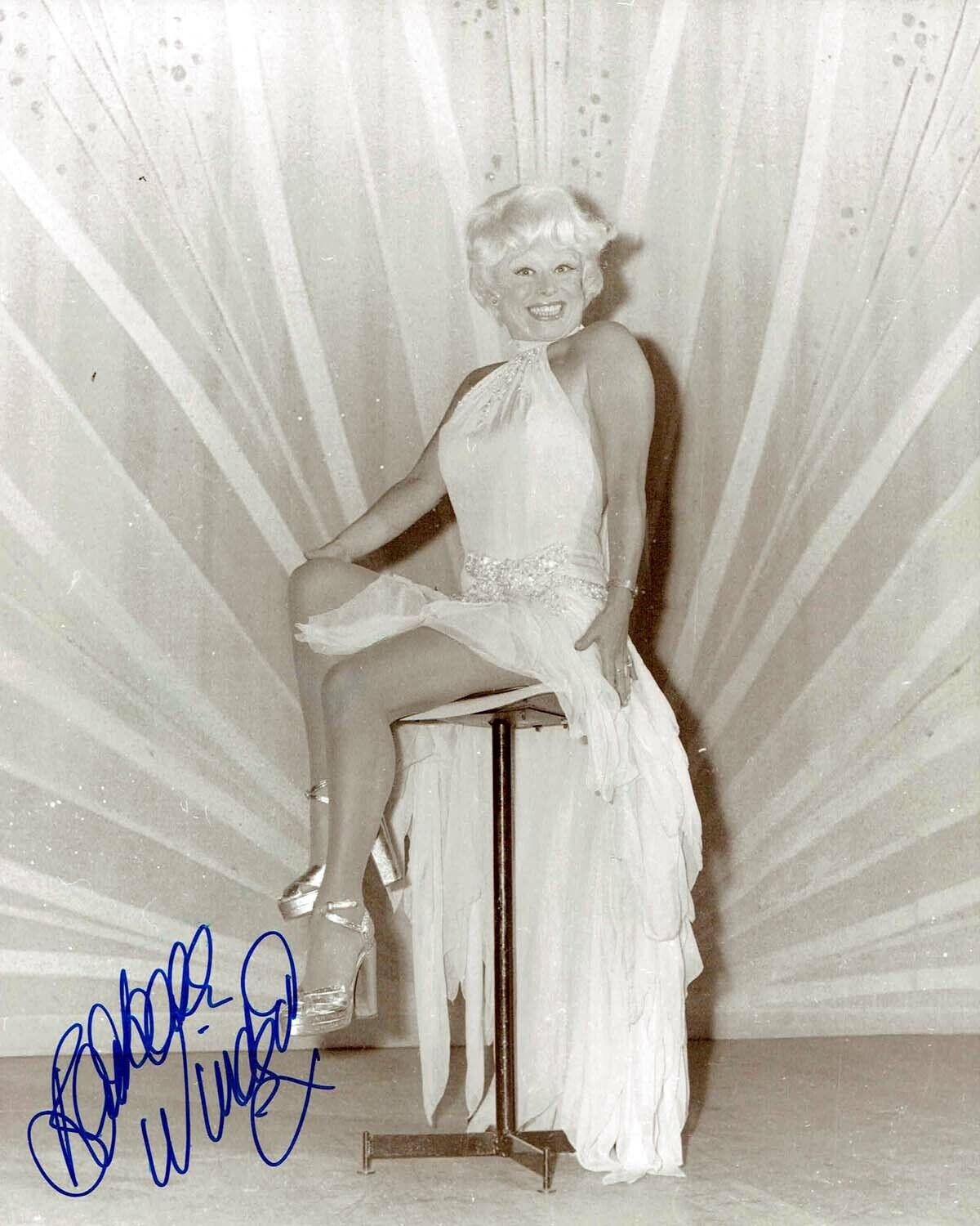 Barbara WINDSOR Signed Autograph 10x8 Photo Poster painting AFTAL RD COA Carry On Film Actress