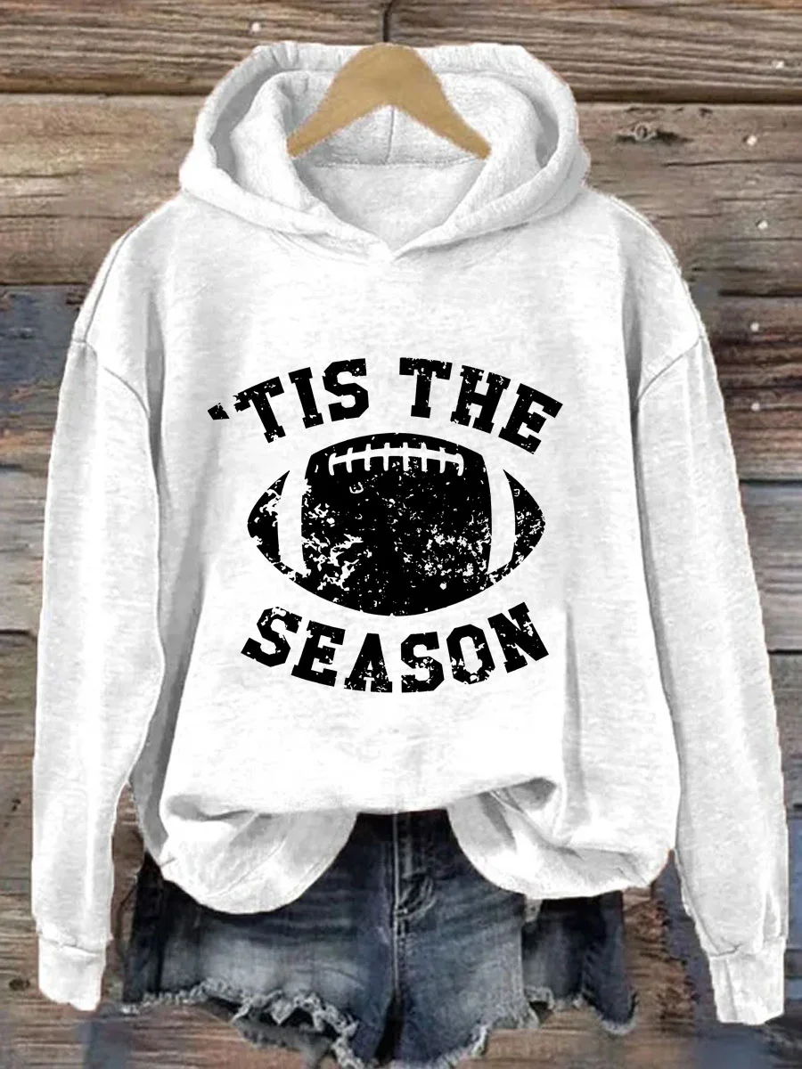 Tis The Season Football Hoodie